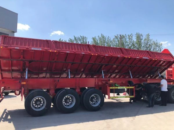 Side Dump Semi Trailer